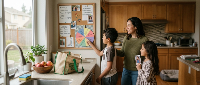 How to Build a Simple Family Chore Rotation System That Actually Sticks